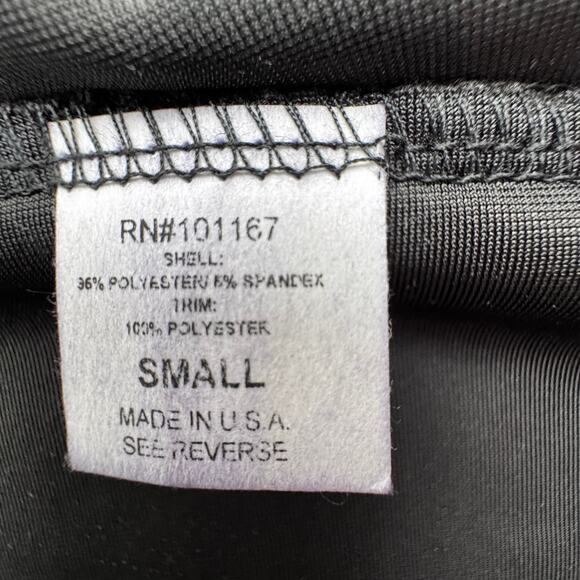 Kim & Cami Black Crushed Velvet Tie Front Peplum Dressy Jacket Women's Small - Picture 6 of 7